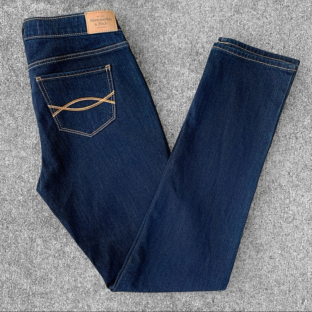 Abercrombie & Fitch Skinny Jeans- Dark Wash